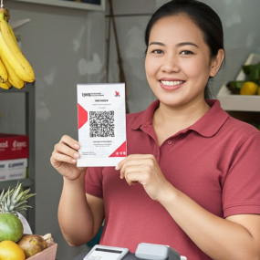 InstaQRIS untuk pedagang pasar takjil